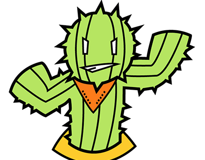 Cactus Character Illustration