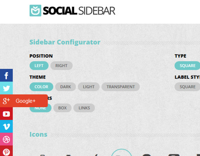 Social Sidebar