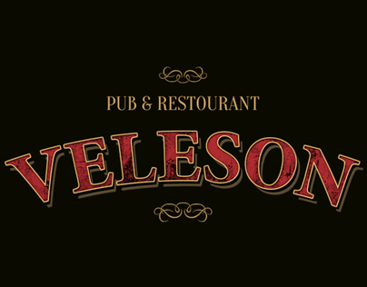 Veleson pub poster