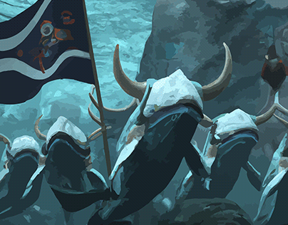 Whale Viking Warrior