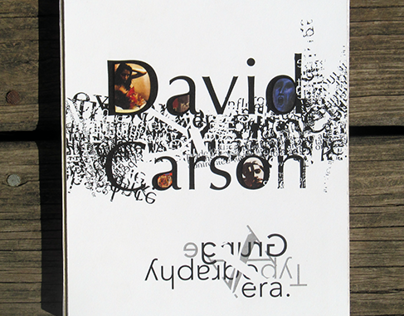 David Carson - Grunge Typography Era
