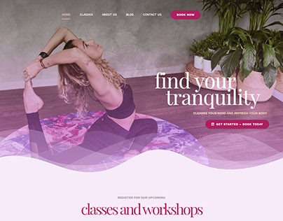 Yoga Full Website (WordPress)