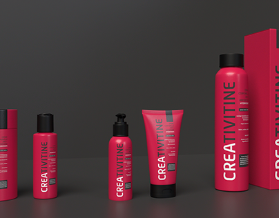 CREATIVITINE Packaging for cosmetic - Fictional brand
