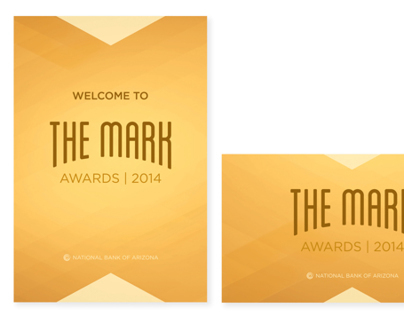 The Mark Awards 2014 Event Collateral