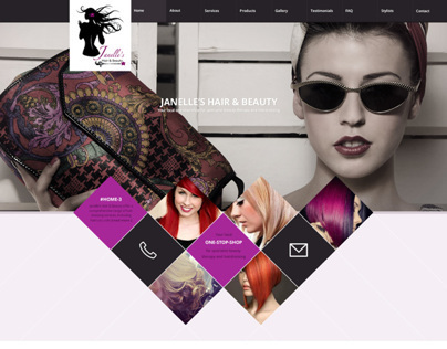 Web Design Project - Janelle's Hair & Beauty