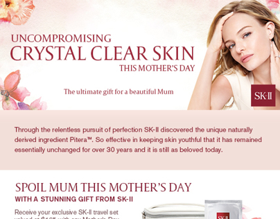 SK-II Mothers Day eDM