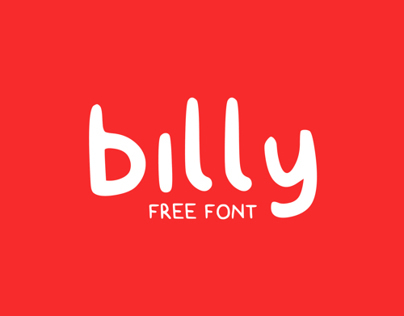billy typeface (free)