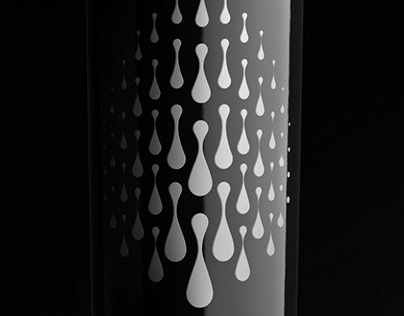 Raindrop wine concept