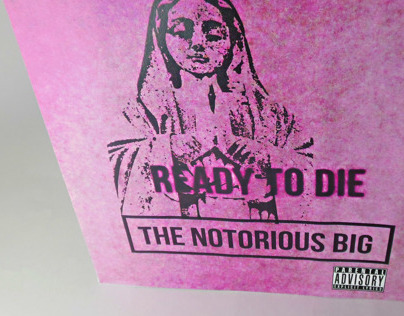 Vinyl Cover - Notorious B.I.G 'Ready to Die'