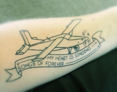 Plane Tattoo (Personal)