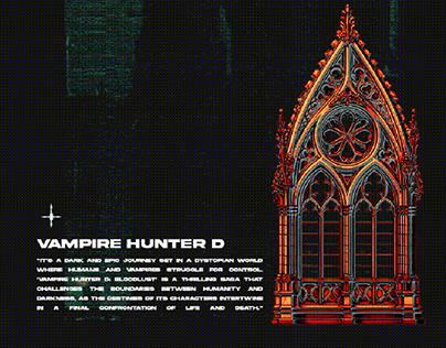 Vampire Hunter D: T-Shirt Goth