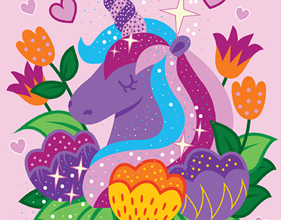 Glitter unicorn