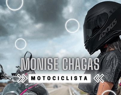 Cartão Interativo Digital - Motociclista