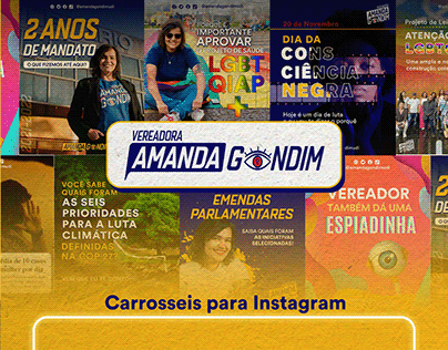 Social Media Vereadora Amanda Gondim - Carrosseis