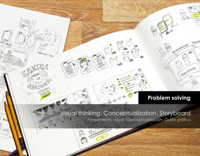 Conceptualization, ideation, new services, story boards