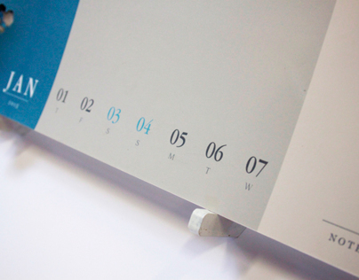 Fedrigoni Desk Calendar 2015