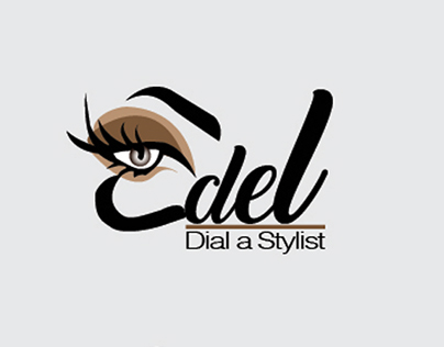 Edel Beauty, hair and make up artist logo