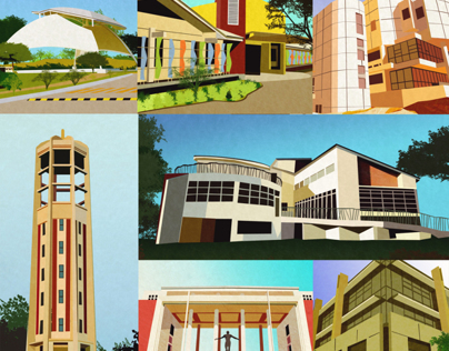 UP Diliman Buildings