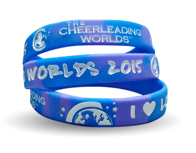 Pulseras (Silicone Band) The Cheerleading worlds 2015