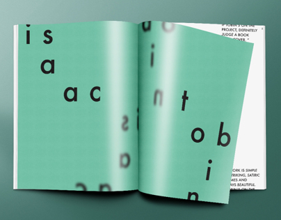 Isaac Tobin Typography Magazine