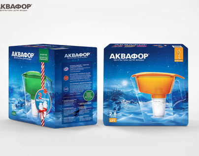 packaging design for Aquaphor water pinchers