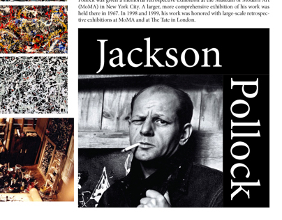 Jackson Pollock Editorial