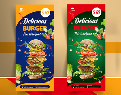 food banner design templates for restaurants'