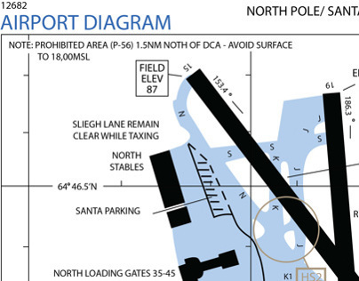 North Pole Airport Diagram
