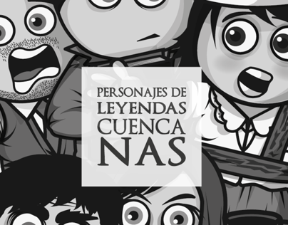 ILUSTRACION DE PERSONAJES DE LEYENDAS CUENCANAS