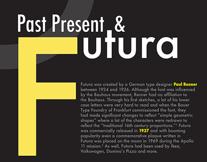 The Past, Present & Futura