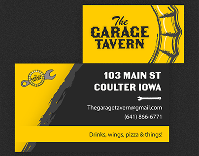 The Garage Tavern - Branding Project