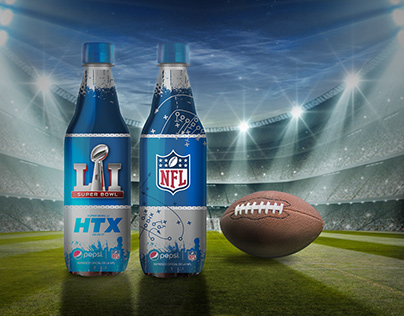 Bottle Special Edition Pepsi Super Bowl LI
