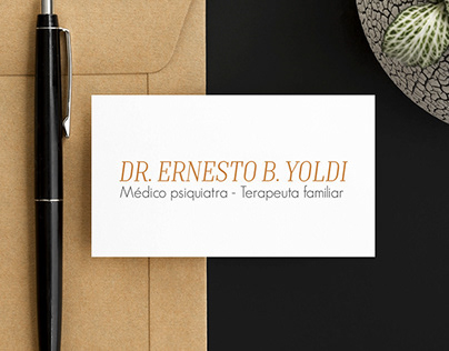 Tarjeta personal Ernesto Yoldi