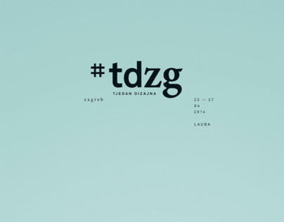 Zagreb Design Week 2014 #tdzg 