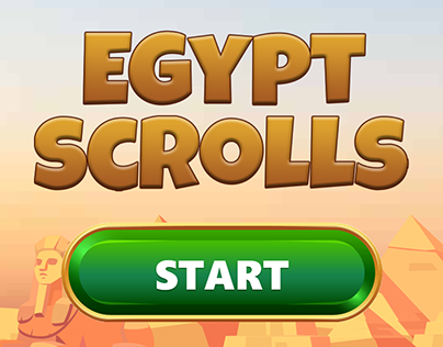 Egypt Scrolls Game ui