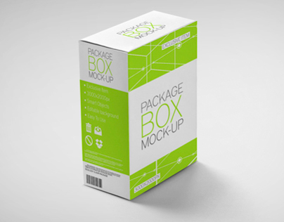 Package Box Mock-Up