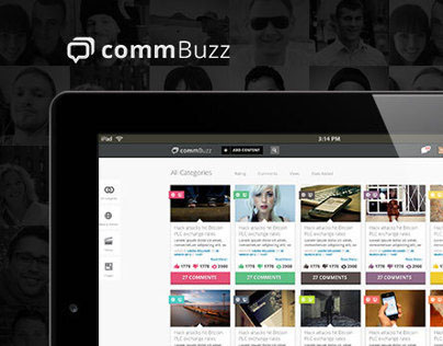 CommBuzz Website Design