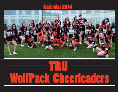 TRU Cheerleaders Calendar