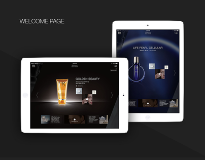 iPad App for Helena Rubinstein - AO