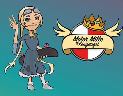 Motor Mille - an animated exam project
