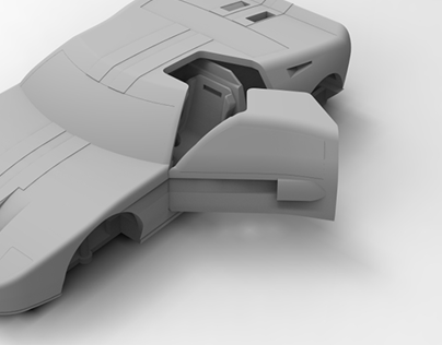 Car Model with CFD