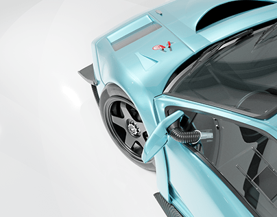 Lamborghini Diablo GTR - CGI