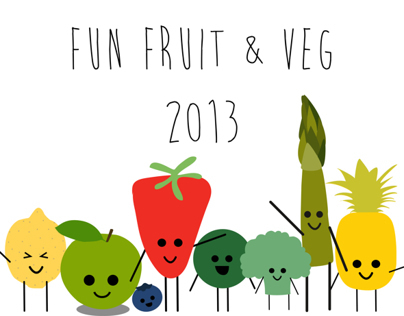 Fun Fruit & Vegetable Calendar