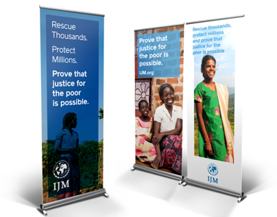 IJM Justice Conference Banners