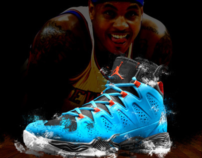 Carmelo Shoe Ad