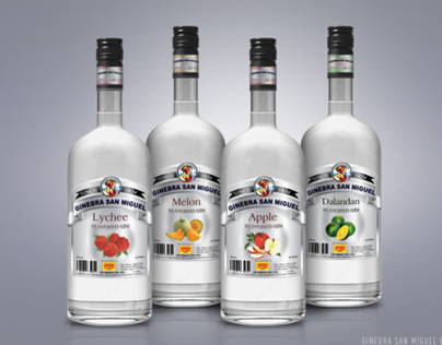 GSM Flavored Gin Labels