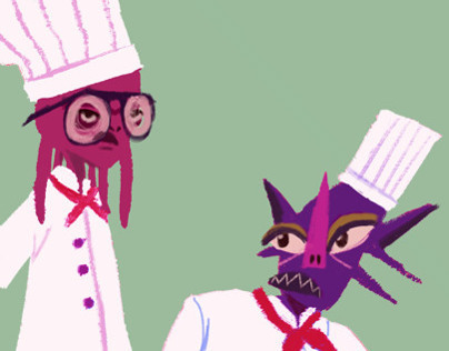 Alien Sushi Chefs