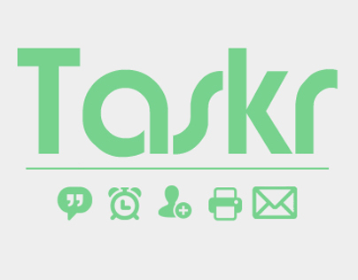 Taskr, a task management app
