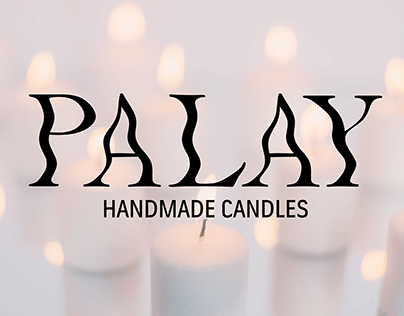 PALAY hand made candles (packaging)