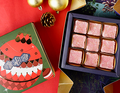 Bombay Sweet Shop Christmas Packaging